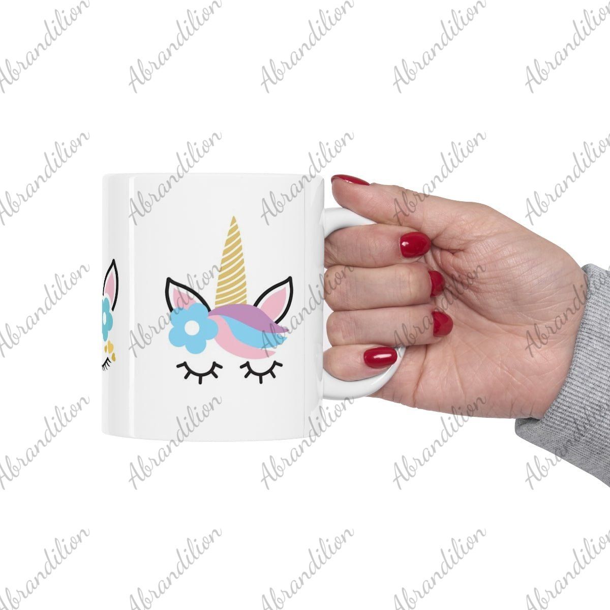 Unicorn Coffee Mug | Microwave Safe | Dishwasher Safe | Ceramic Coffee Cup - abrandilion