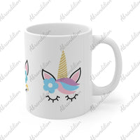 Unicorn Coffee Mug | Microwave Safe | Dishwasher Safe | Ceramic Coffee Cup - abrandilion