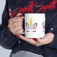 Unicorn Coffee Mug | Microwave Safe | Dishwasher Safe | Ceramic Coffee Cup - abrandilion