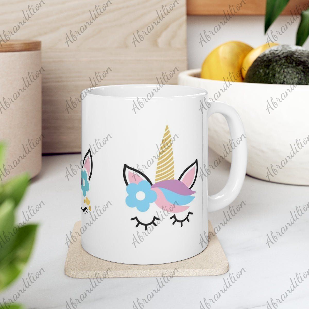 Unicorn Coffee Mug | Microwave Safe | Dishwasher Safe | Ceramic Coffee Cup - abrandilion