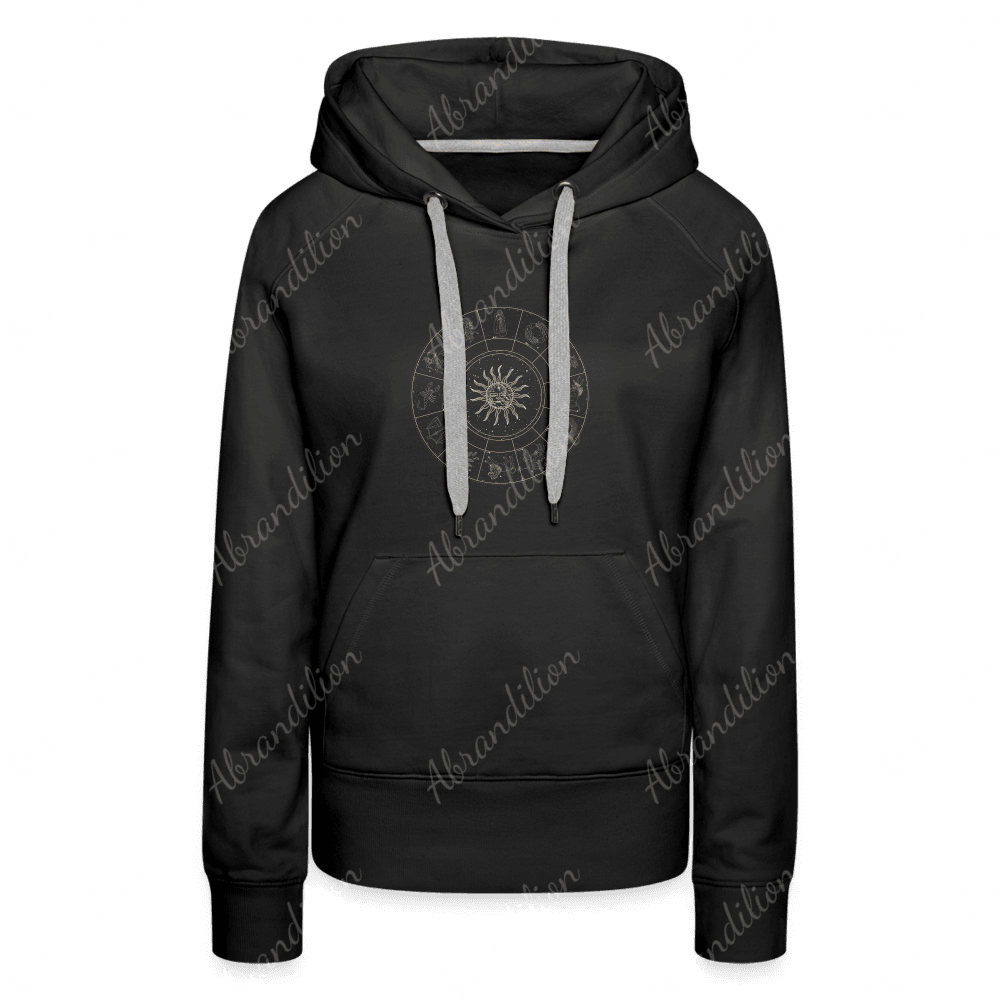 Zodiac | Women’s | Premium Hoodie | Moon | Sun - abrandilion