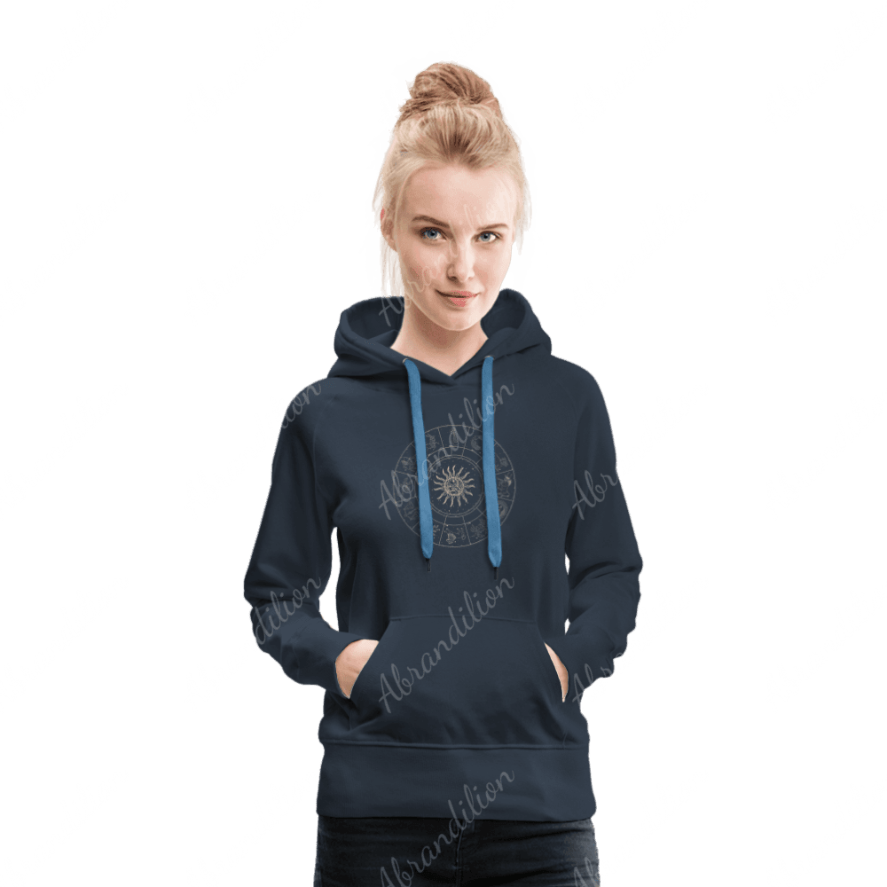 Zodiac | Women’s | Premium Hoodie | Moon | Sun - abrandilion