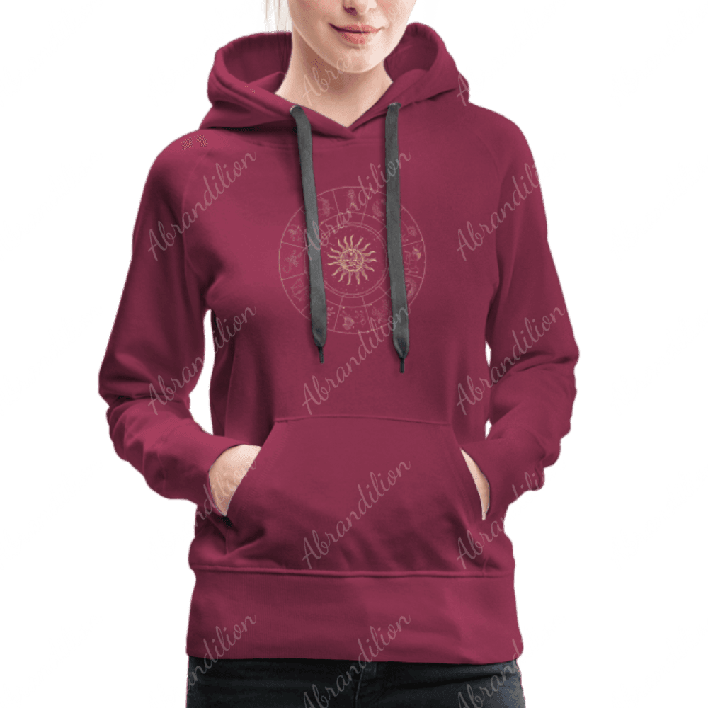 Zodiac | Women’s | Premium Hoodie | Moon | Sun - abrandilion