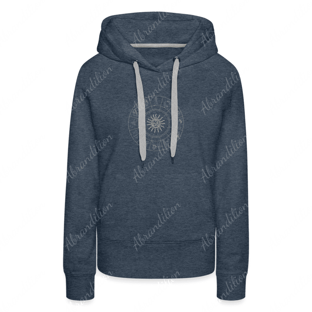 Zodiac | Women’s | Premium Hoodie | Moon | Sun - abrandilion