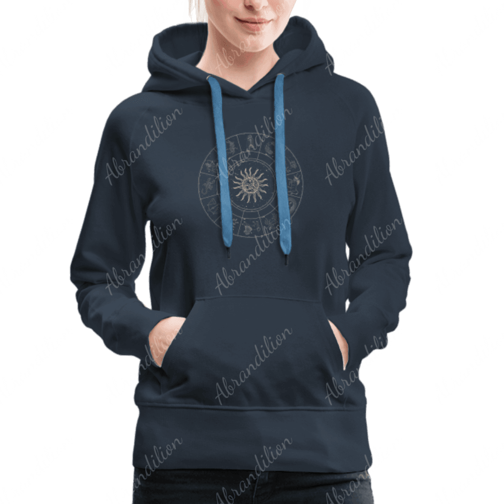 Zodiac | Women’s | Premium Hoodie | Moon | Sun - abrandilion