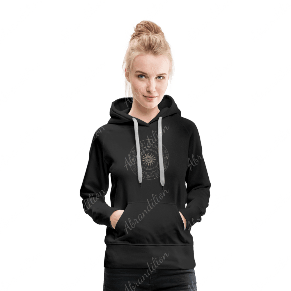 Zodiac | Women’s | Premium Hoodie | Moon | Sun - abrandilion