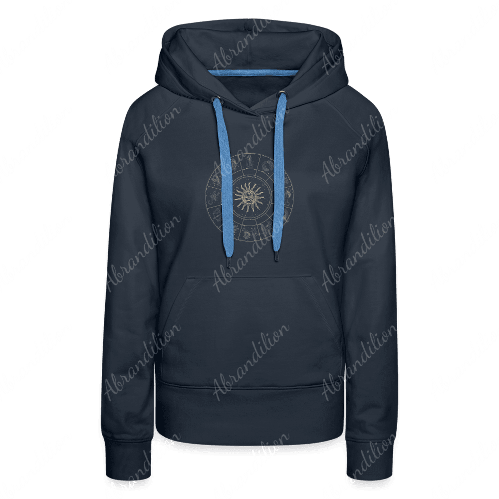 Zodiac | Women’s | Premium Hoodie | Moon | Sun - abrandilion