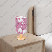 Pink Magnolia Blooms - Table Lamp