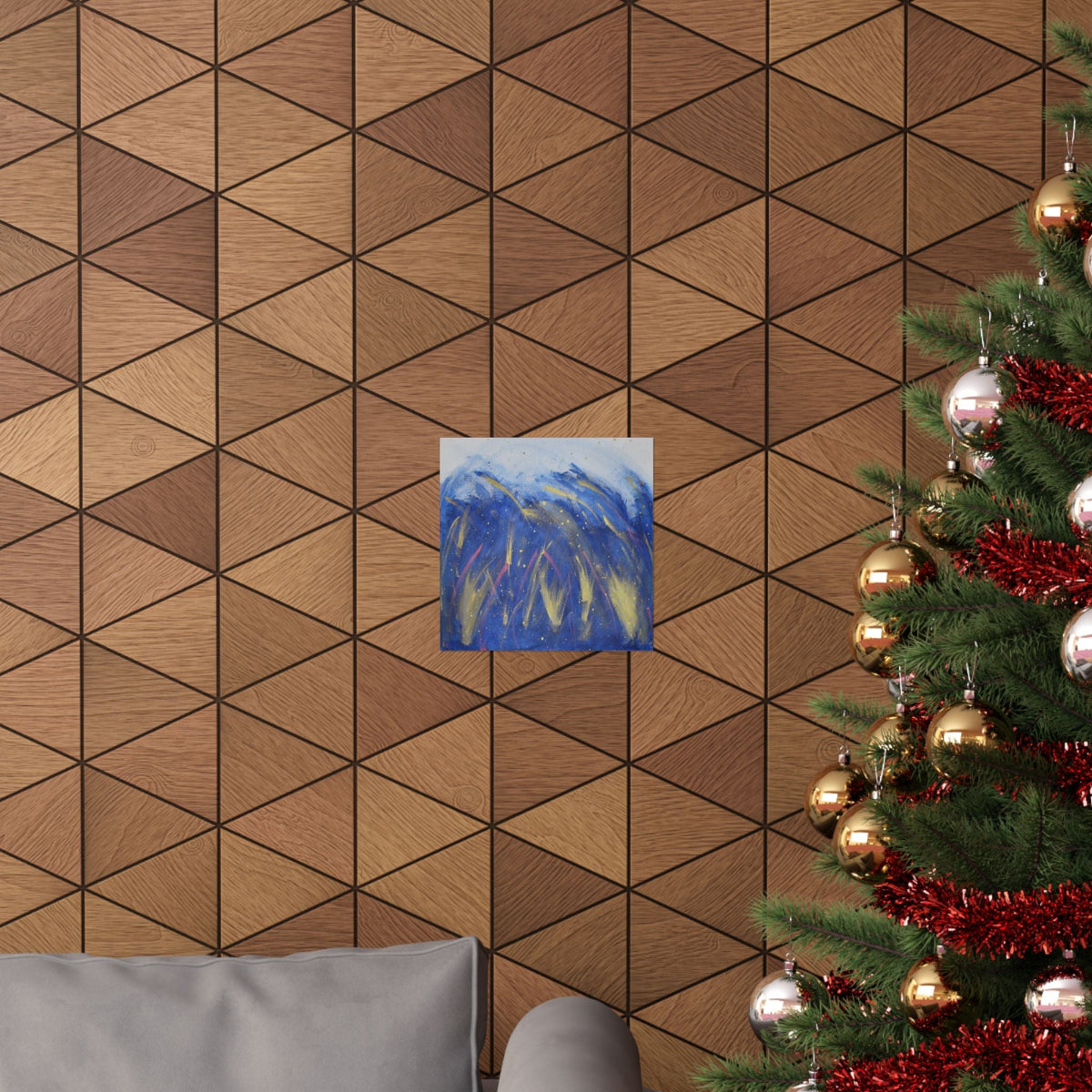 Abstract "Mixed Emotions" Poster — Matte Vertical Wall Art - abrandilion