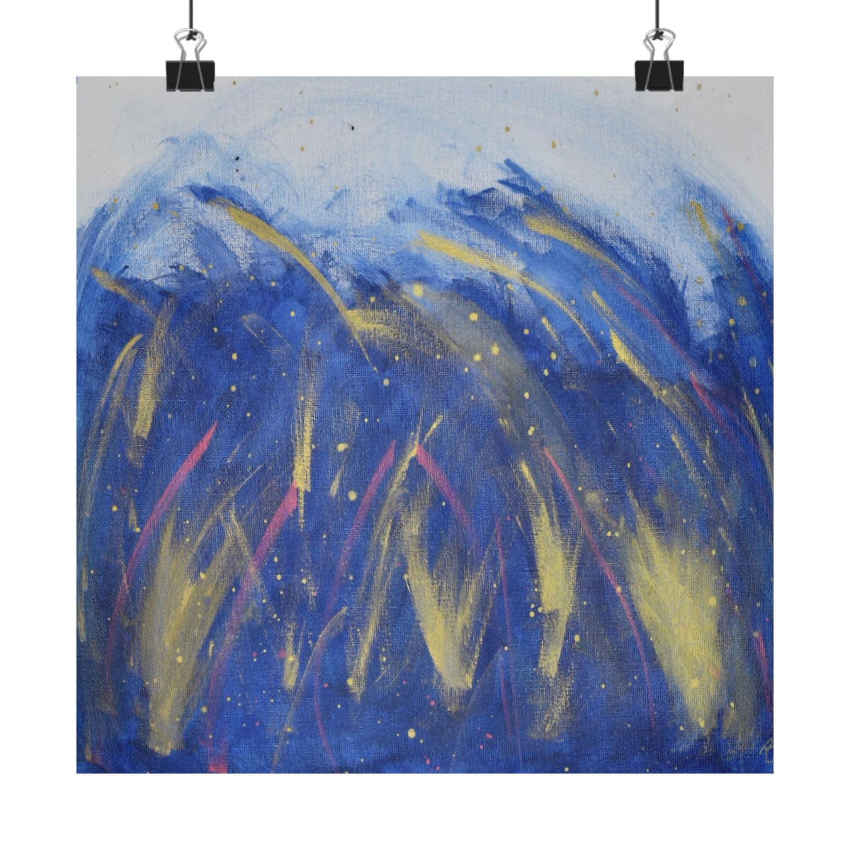 Abstract "Mixed Emotions" Poster — Matte Vertical Wall Art - abrandilion