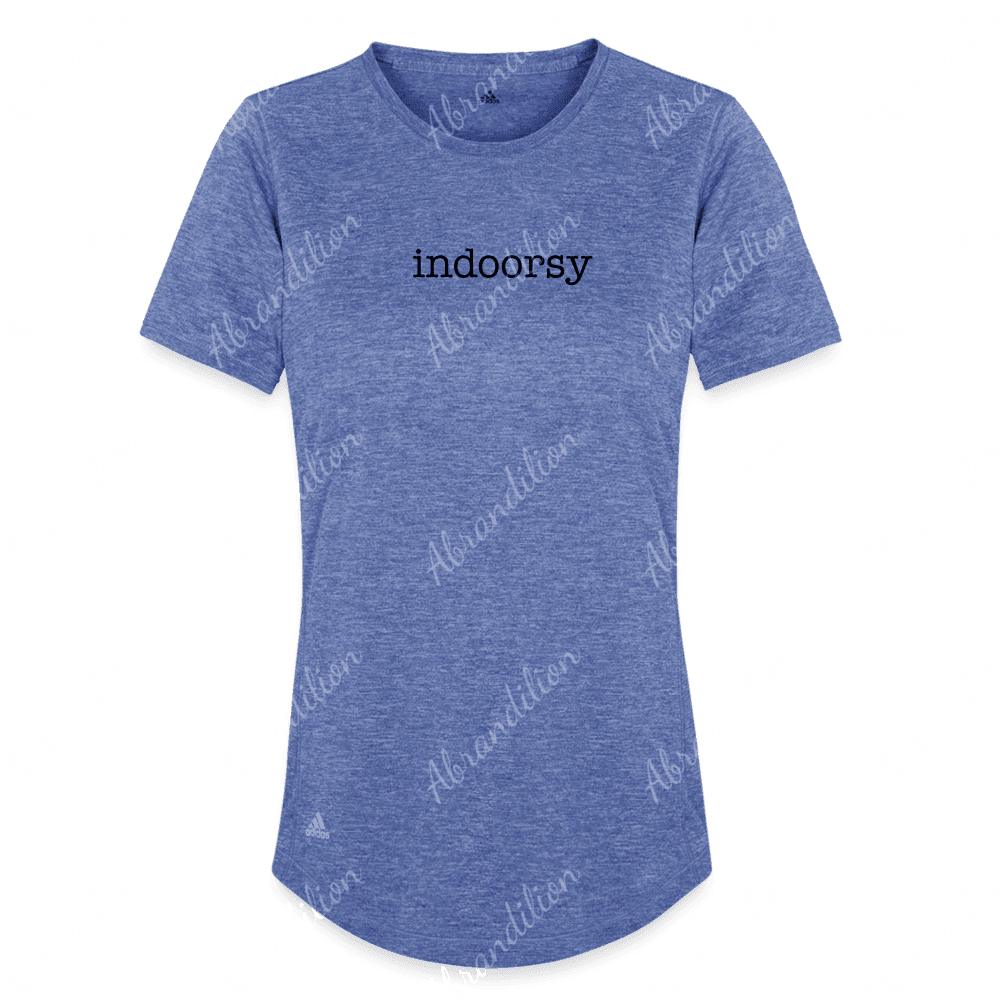 Adidas Women's Recycled Performance T - Shirt; indoorsy - abrandilion