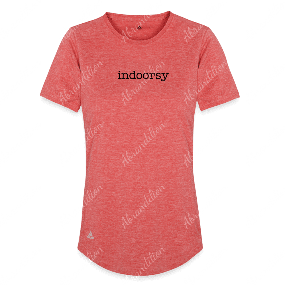 Adidas Women's Recycled Performance T - Shirt; indoorsy - abrandilion