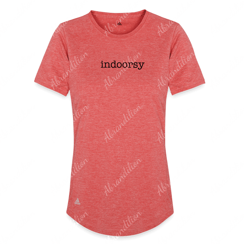 Adidas Women's Recycled Performance T - Shirt; indoorsy - abrandilion