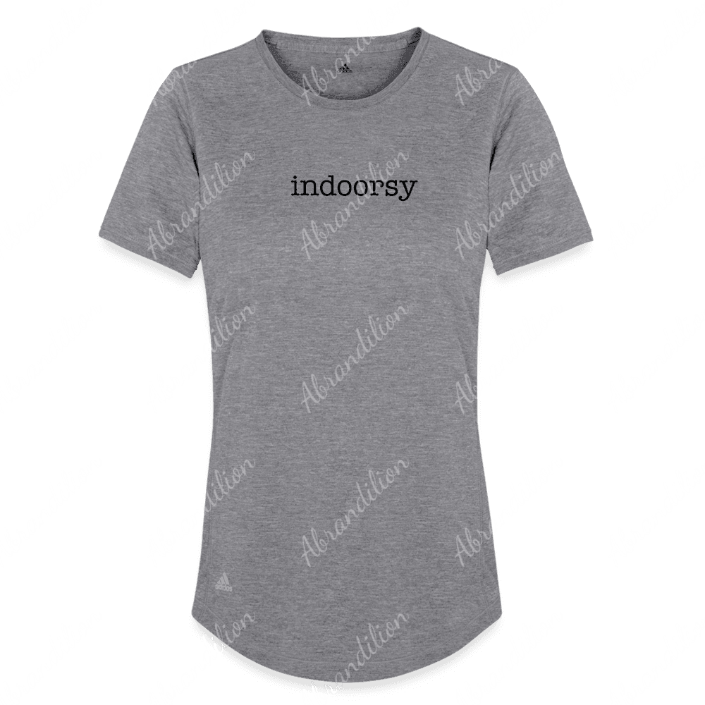 Adidas Women's Recycled Performance T - Shirt; indoorsy - abrandilion