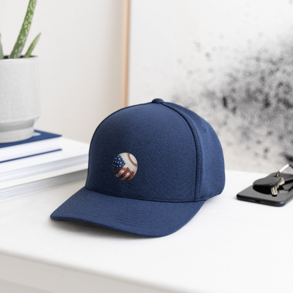 American Baseball - Flexfit Melange Baseball Cap - abrandilion