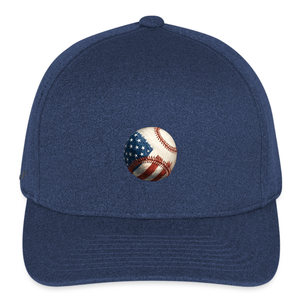 American Baseball - Flexfit Melange Baseball Cap - abrandilion