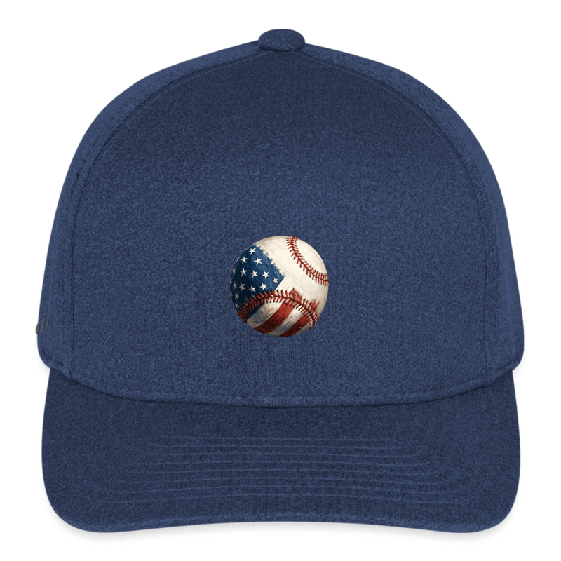 American Baseball - Flexfit Melange Baseball Cap - abrandilion