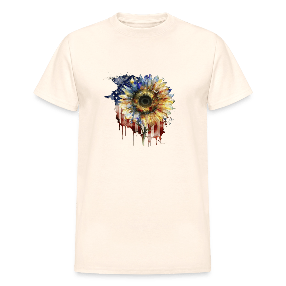 American Sunflower - Gildan Ultra Cotton Adult T-Shirt - abrandilion