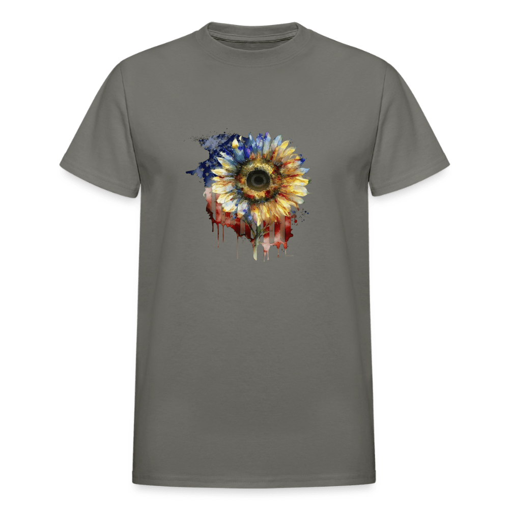 American Sunflower - Gildan Ultra Cotton Adult T-Shirt - abrandilion
