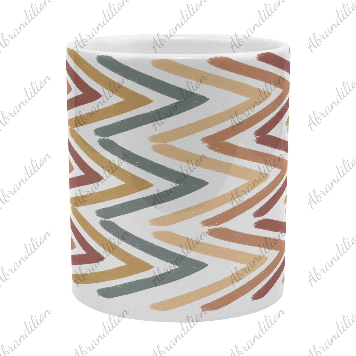 Boho Arrow Coffee Cup | White Mug | 22oz - abrandilion