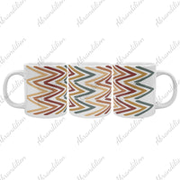 Boho Arrow Coffee Cup | White Mug | 22oz - abrandilion