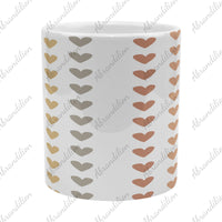 Boho Hearts Coffee Cup | Large Mug - abrandilion