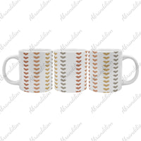 Boho Hearts Coffee Cup | Large Mug - abrandilion