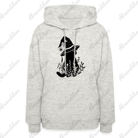 Cat With Witch Hat Women's Hoodie - abrandilion