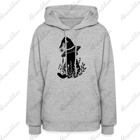 Cat With Witch Hat Women's Hoodie - abrandilion