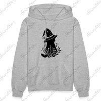 Cat With Witch Hat Women's Hoodie - abrandilion