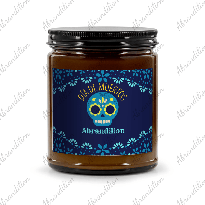 Dia de Muertos - Spiced Pumpkin Ginger - Fall Candle - abrandilion