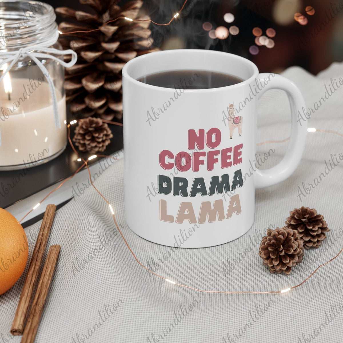 Drama Llama | Coffee Mug | 11oz - abrandilion