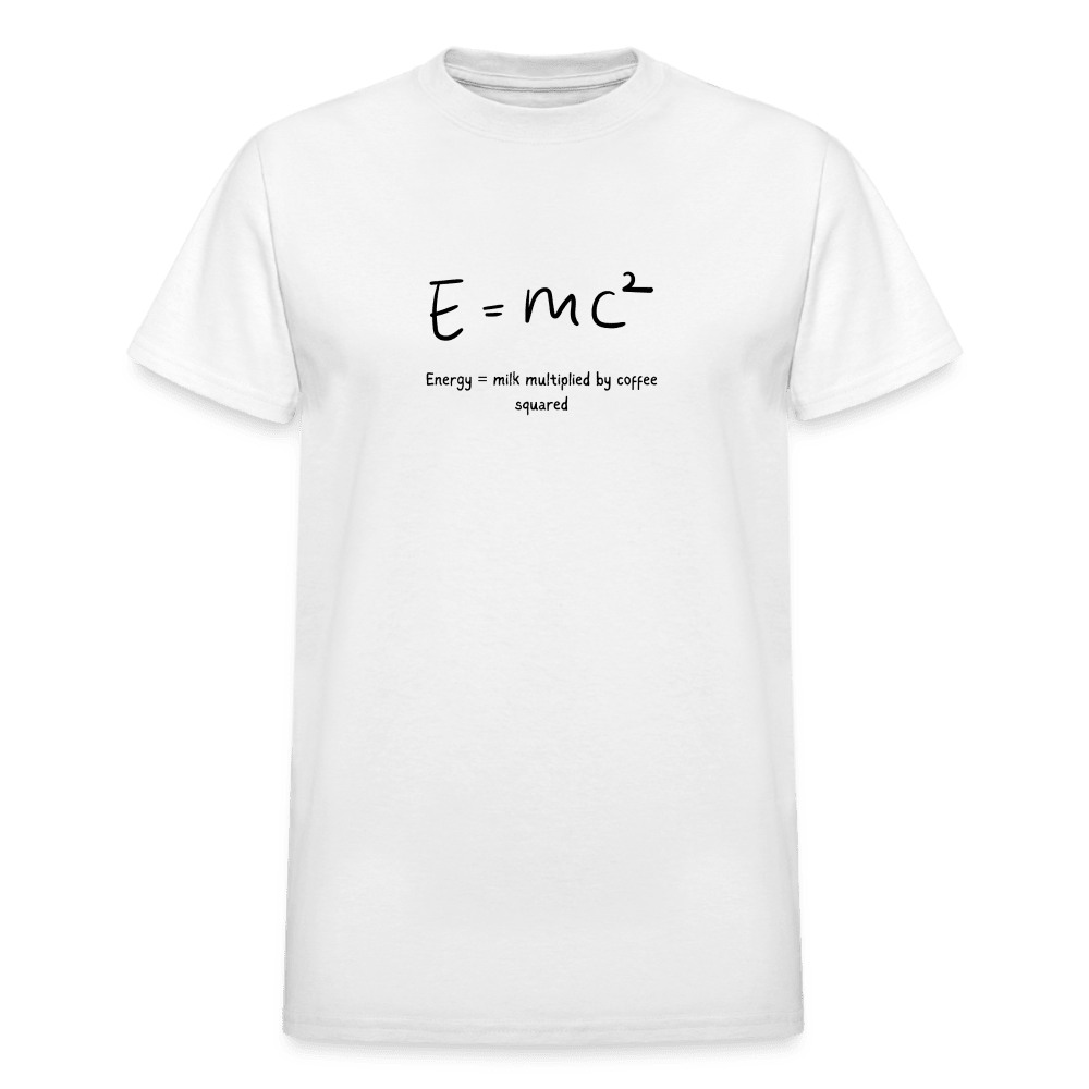 Energy Equals - Gildan Ultra Cotton Adult T-Shirt - abrandilion