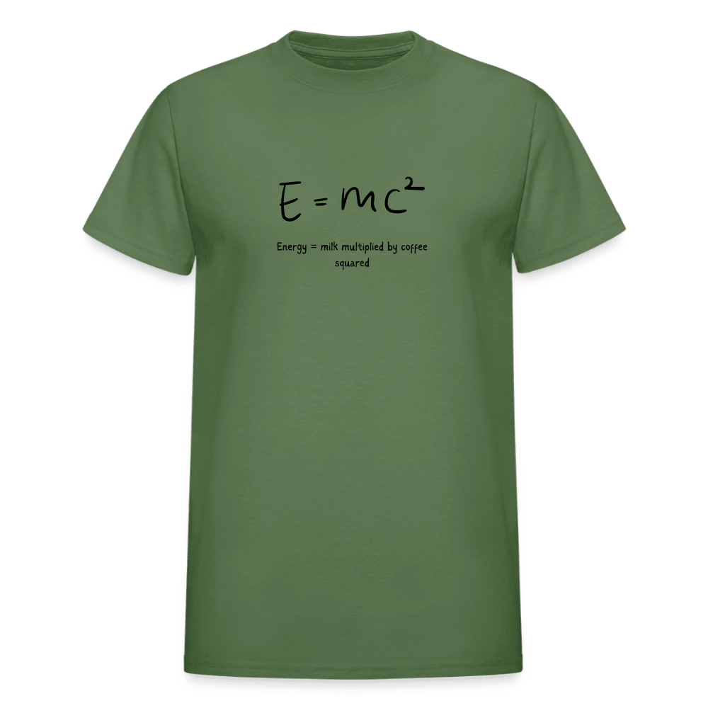 Energy Equals - Gildan Ultra Cotton Adult T-Shirt - abrandilion