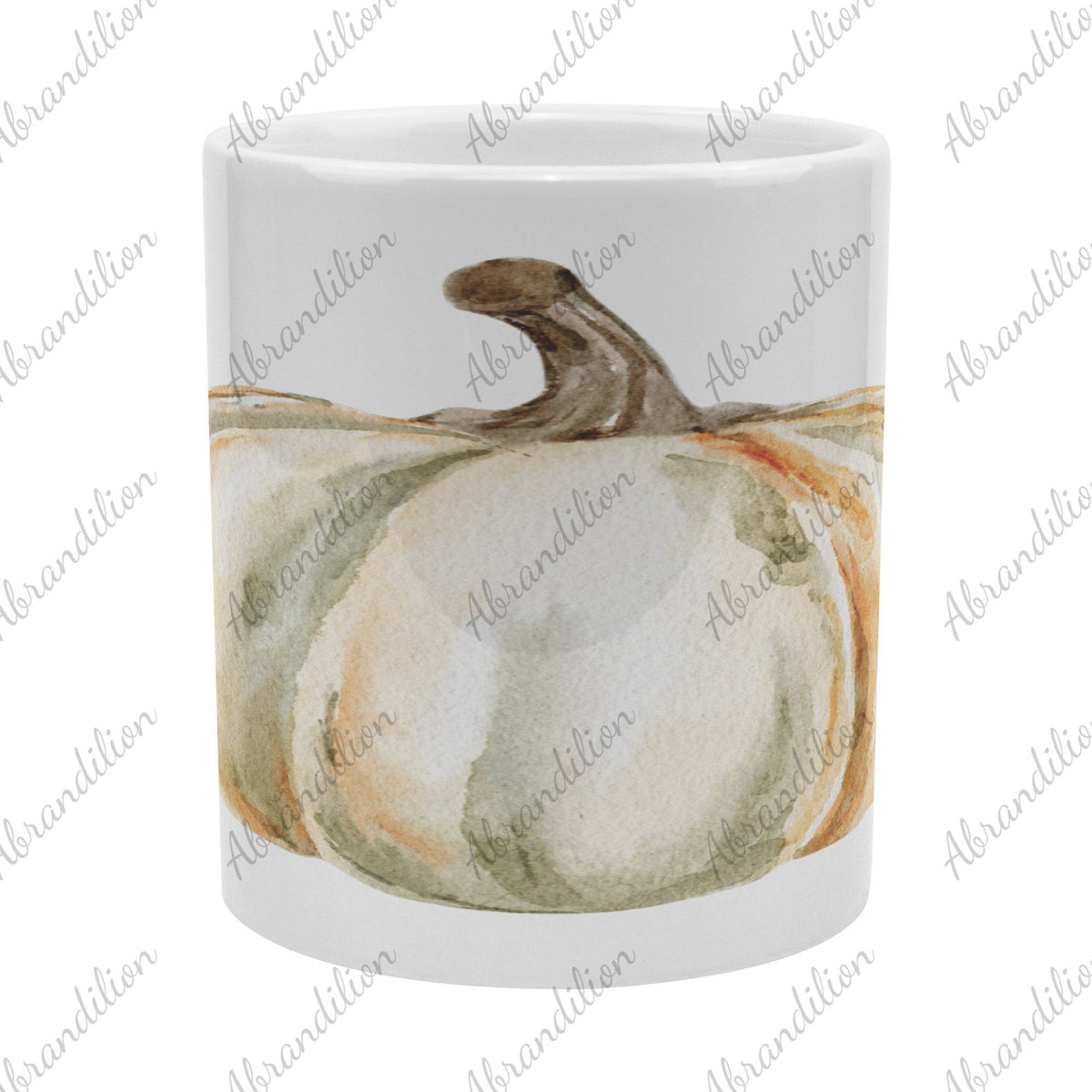 Fall Pumpkin | Large Coffee Mug - abrandilion