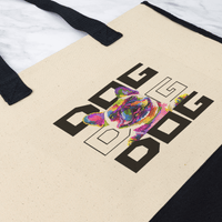 Frenchie - Cotton Tote Bag - abrandilion