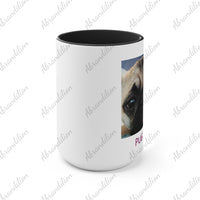 Funny Pug Accent Mugs - abrandilion