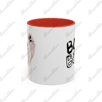 Ghost | Boo! | Accent Coffee Mug (11, 15oz) - abrandilion