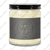 Gilded Medusa 9oz Hand - Poured Soy Candle - abrandilion