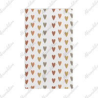 Hand Towel | Boho Hearts - abrandilion