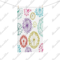 Hand Towel | Colorful Dandelions - abrandilion