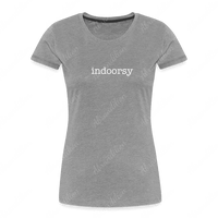 indoorsy | Women’s Premium Organic T - Shirt - abrandilion