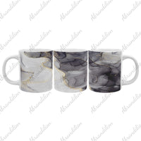 Ink Flow | Large Coffee Mug - abrandilion