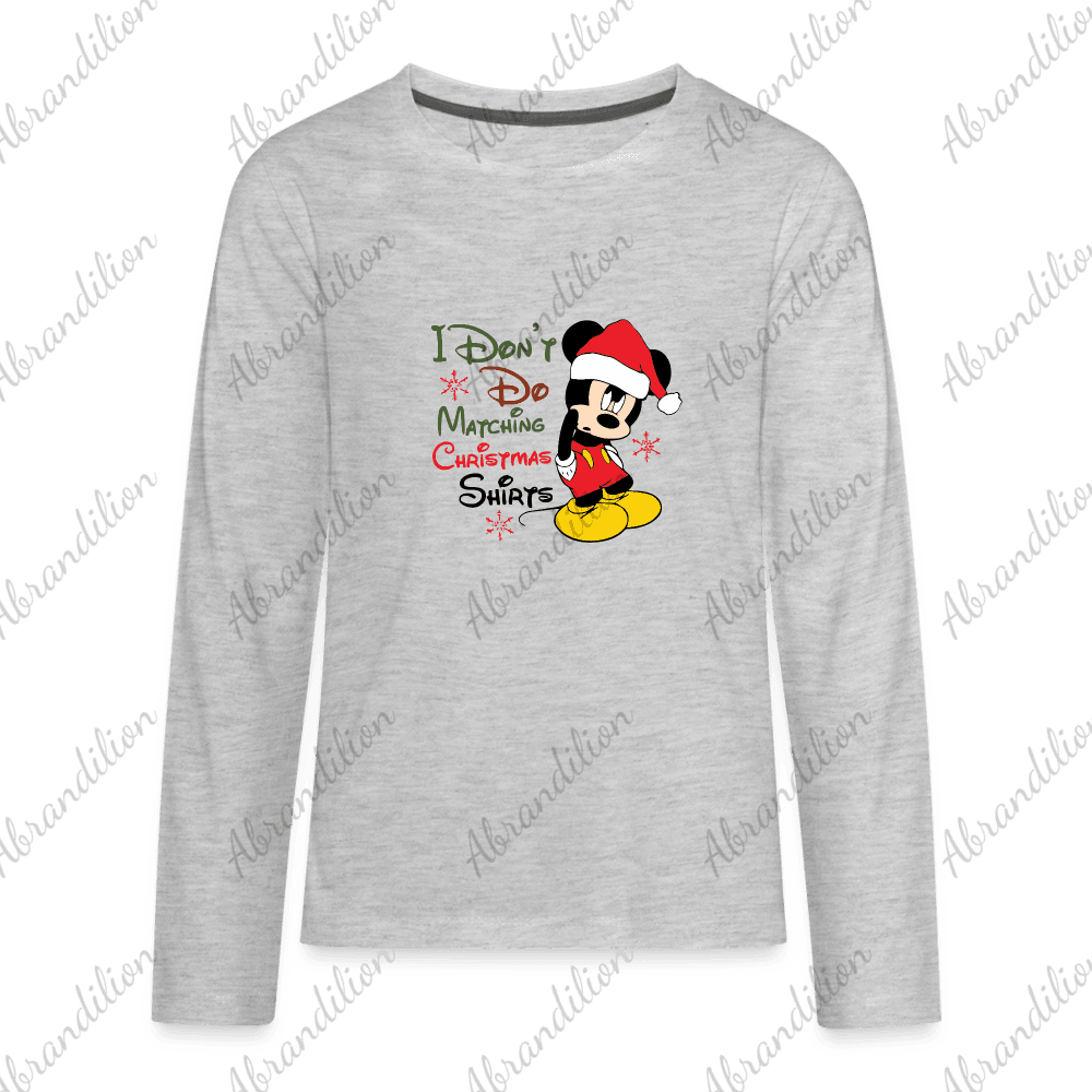 Kids' Christmas Premium Long Sleeve T-Shirt - abrandilion