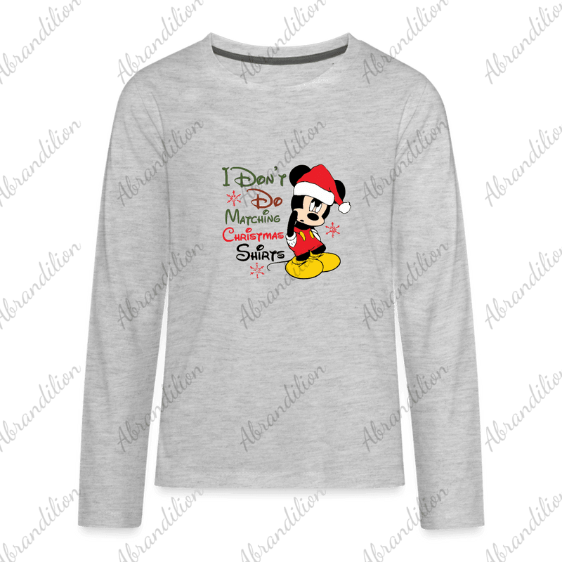 Kids' Christmas Premium Long Sleeve T-Shirt - abrandilion