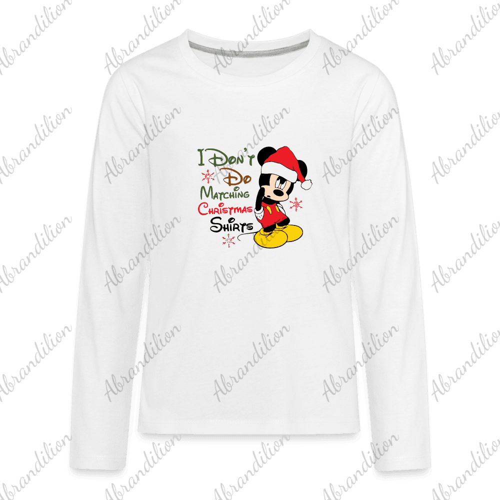 Kids' Christmas Premium Long Sleeve T-Shirt - abrandilion