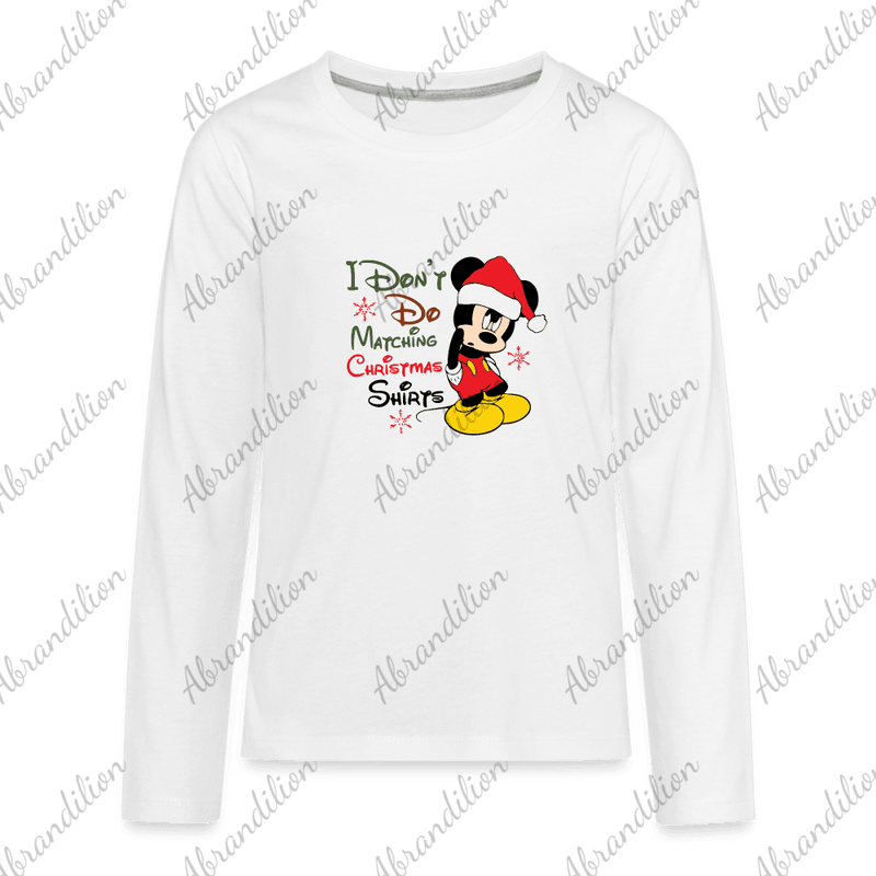 Kids' Christmas Premium Long Sleeve T-Shirt - abrandilion