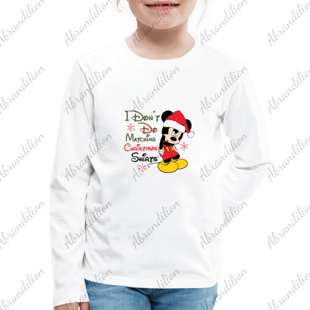 Kids' Christmas Premium Long Sleeve T-Shirt - abrandilion