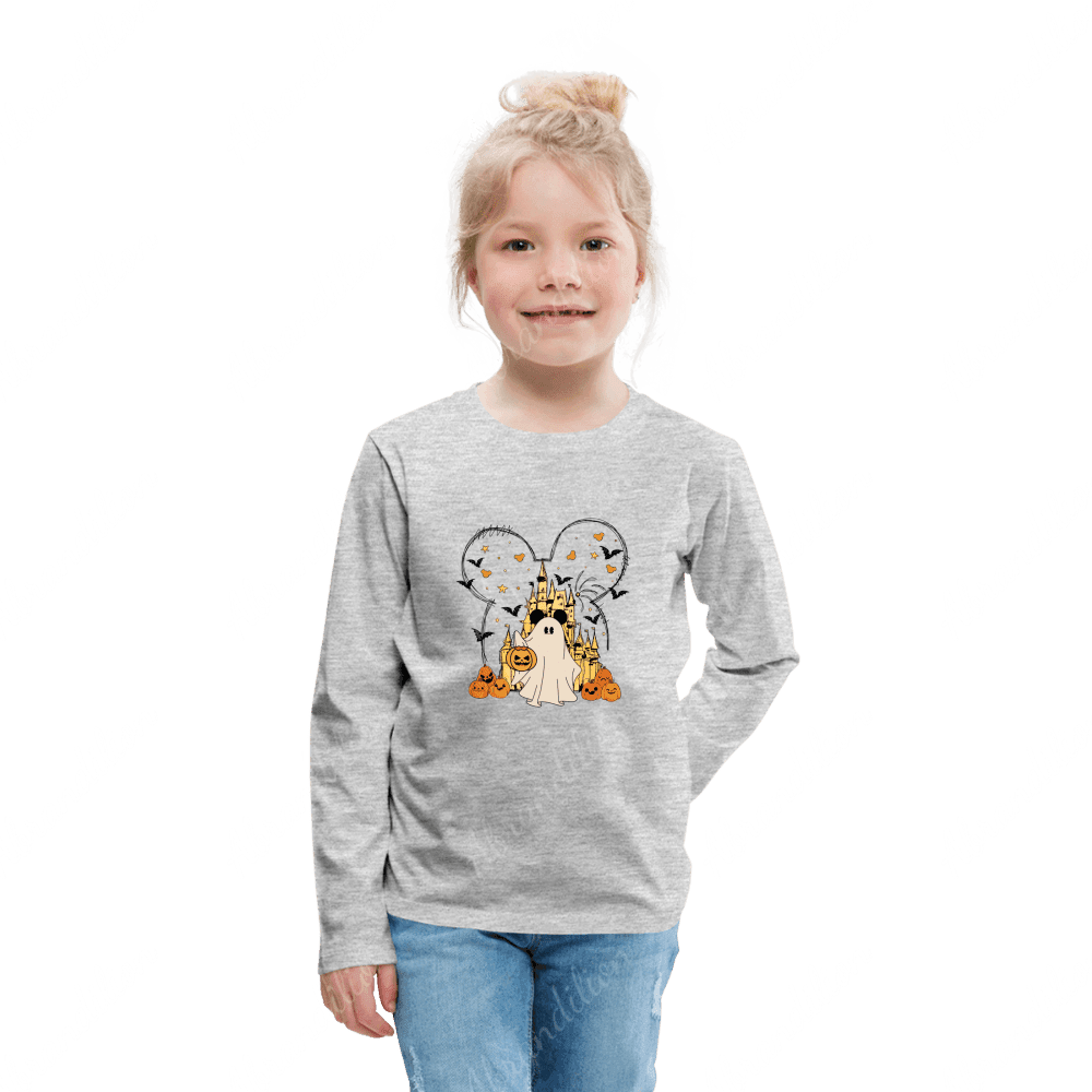 Mouse Halloween Kids' Premium Long Sleeve T-Shirt - abrandilion