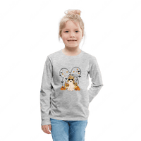 Mouse Halloween Kids' Premium Long Sleeve T-Shirt - abrandilion